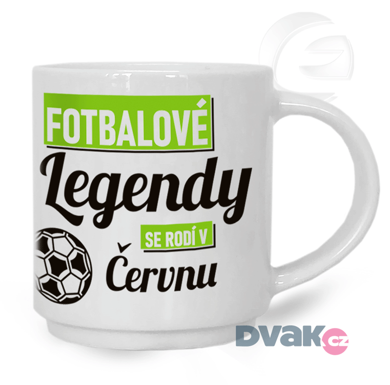 Fotbalový hrnek LEGENDY
