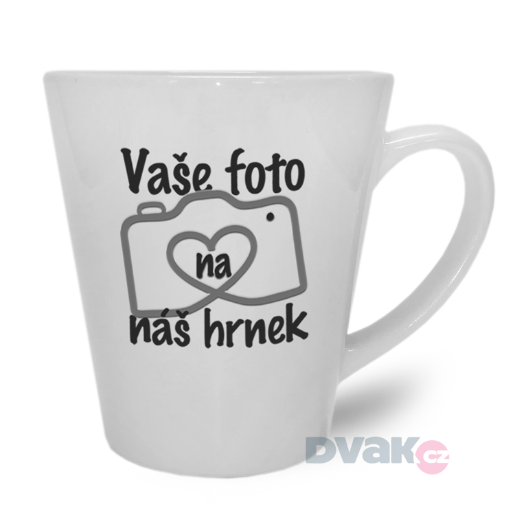 Hrnek latte malý s potiskem