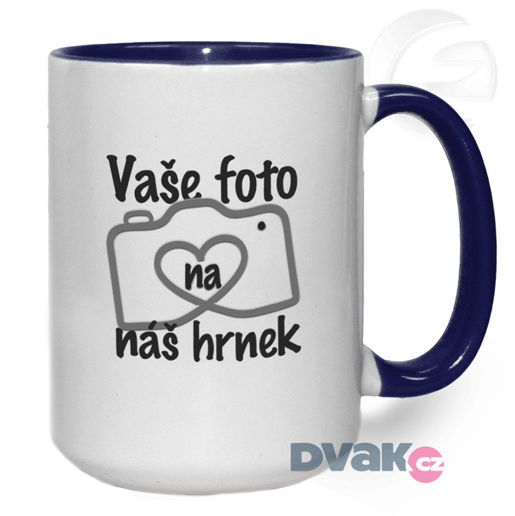 Hrnek velký barevný s potiskem