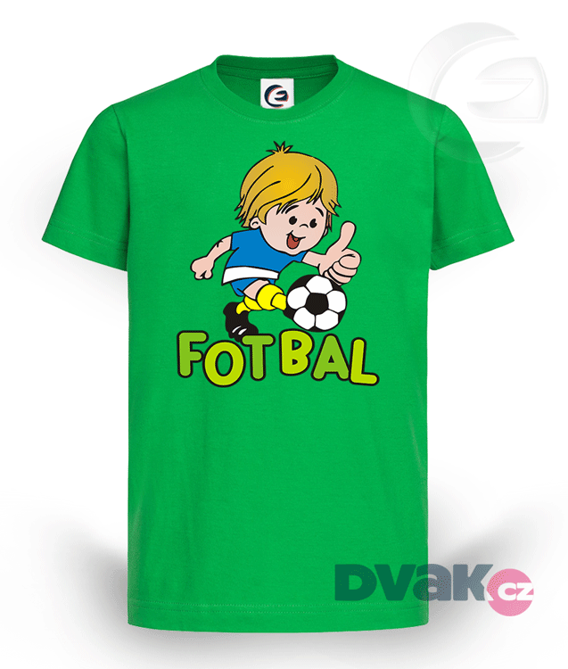 Dětské tričko s potiskem FOTBAL