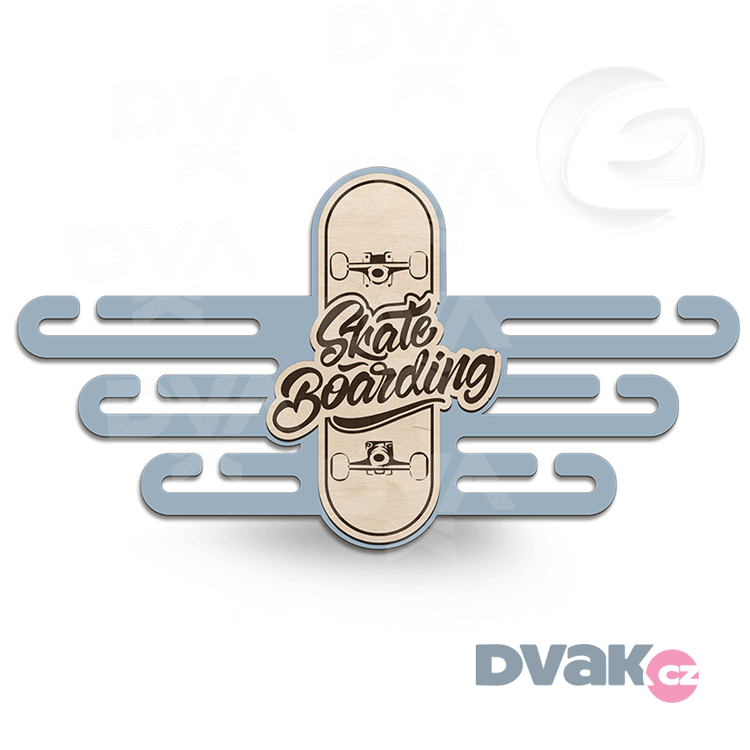 Věšák na madaile  - SKATEBOARD
