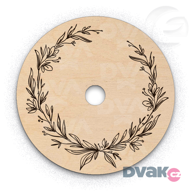 Víko na háčkované košíky - ORNAMENT