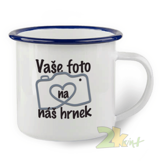 Hrnek smalt s potiskem 300 ml