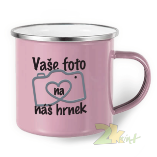 Hrnek smalt s potiskem 300 ml