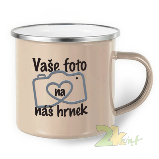 Hrnek smalt s potiskem 300 ml
